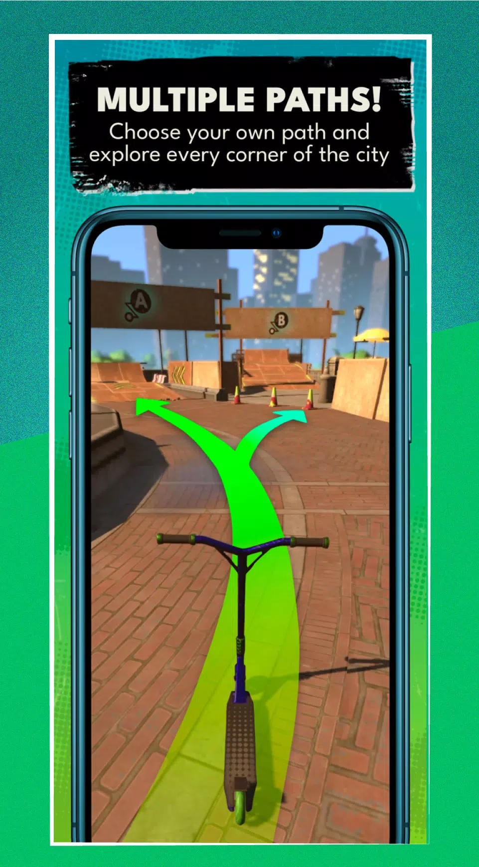 New Touchgrind Scooter 3D!!! Tricks