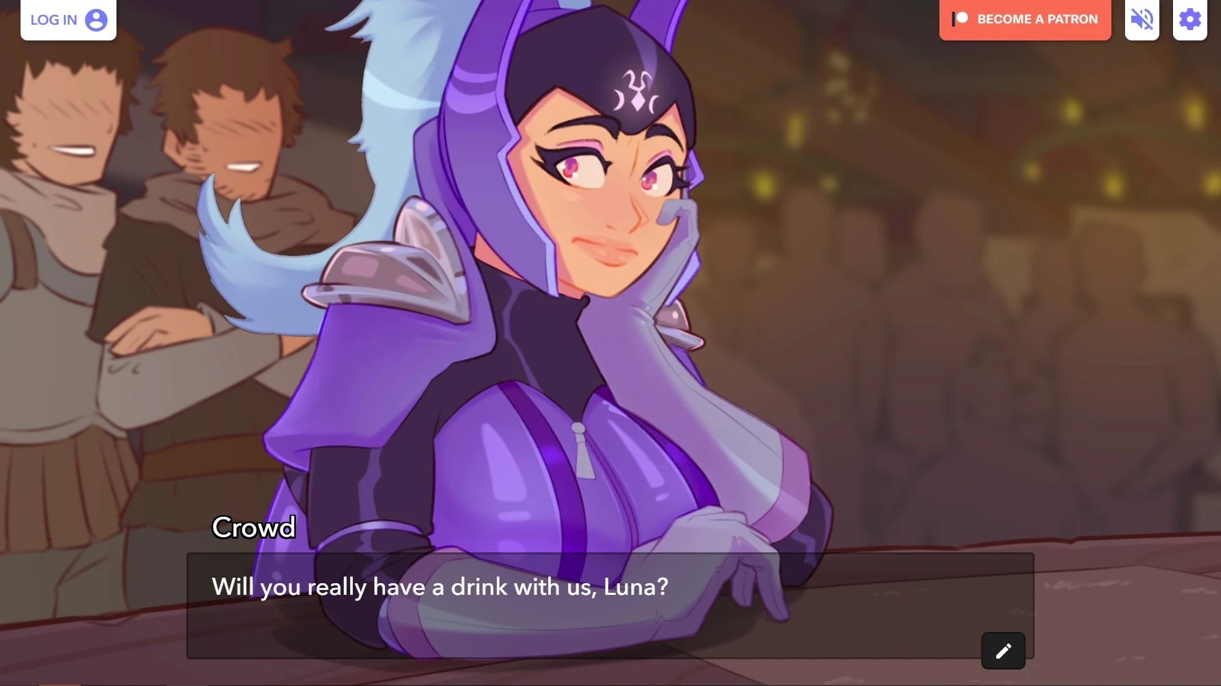 Luna in the Tavern: Animated Luna in the Tavern: Animated