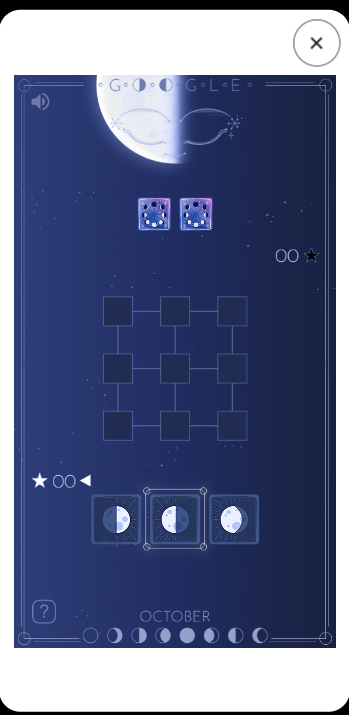 Doodle Moon -Lunar Phases Game