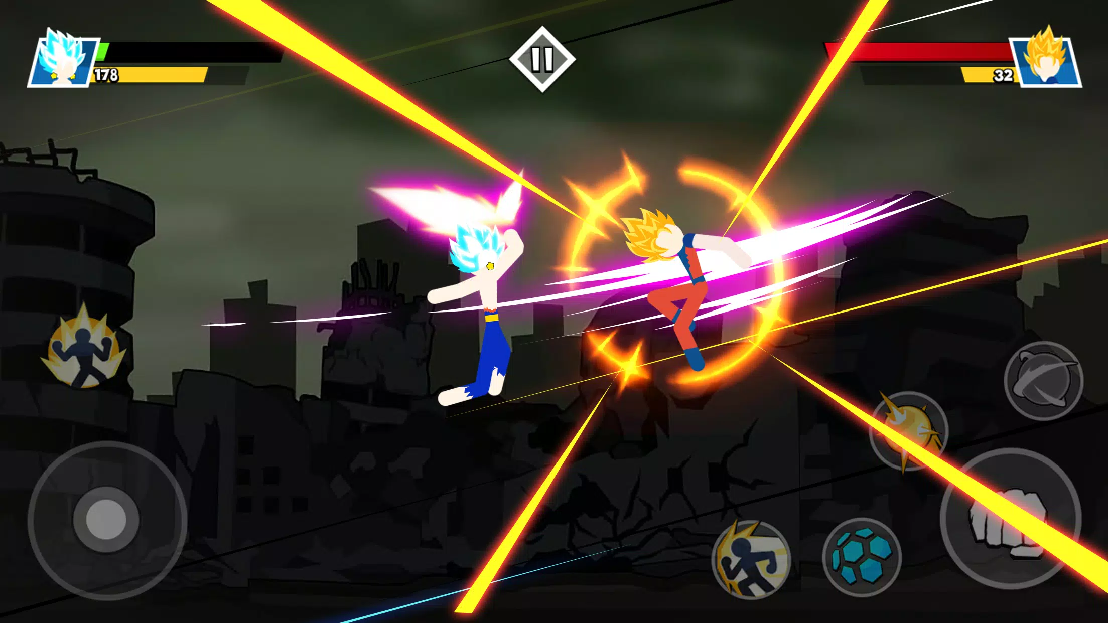 Stickman Warriors Shadow Fight