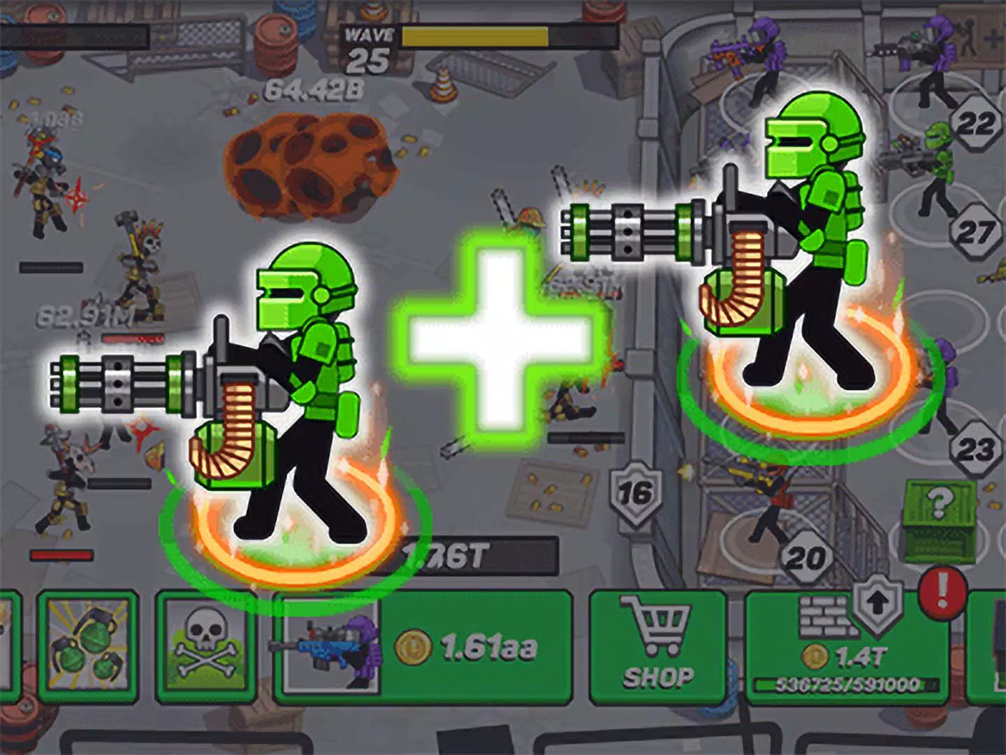 Stick defenders: stickmans war