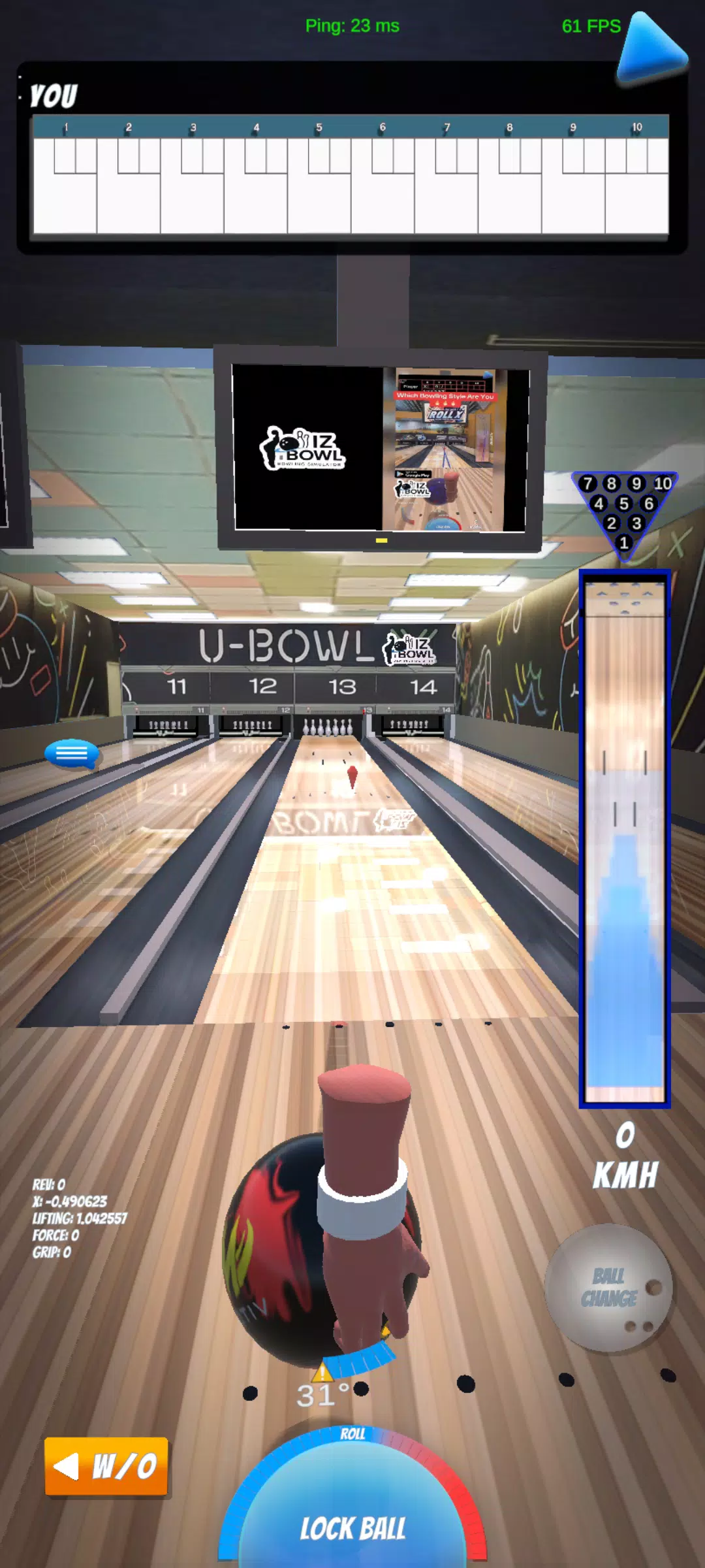 IZ bowl bowling simulator