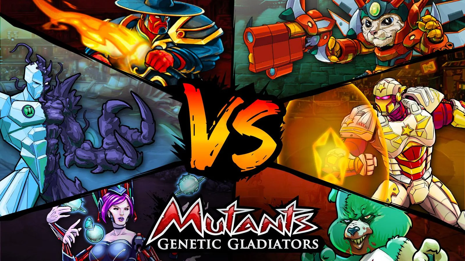 Mutant Genetic Gladiators