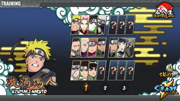 Naruto Senki Full Character