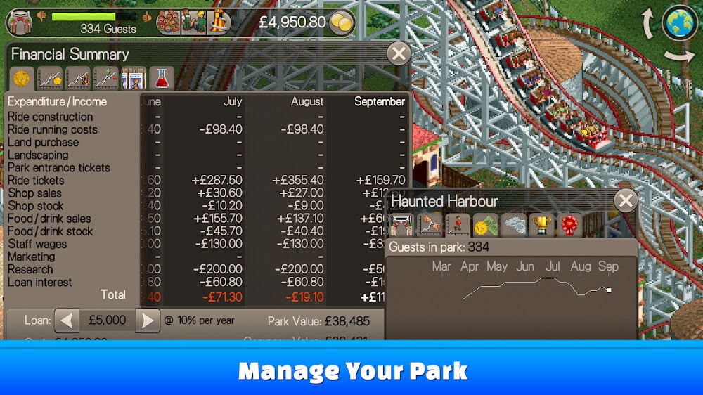 RollerCoaster Tycoon Classic Mod