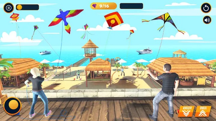 Pipa Combate kite Flying Game
