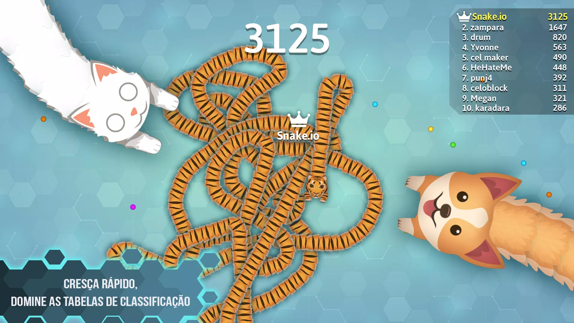 Snake.io: Jogos .io da Cobra