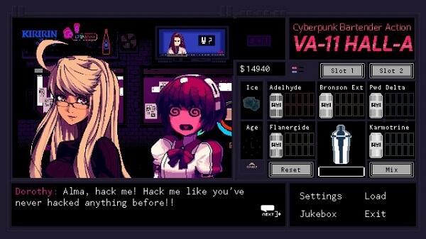VA-11 Hall-A: Cyberpunk Bartender Action