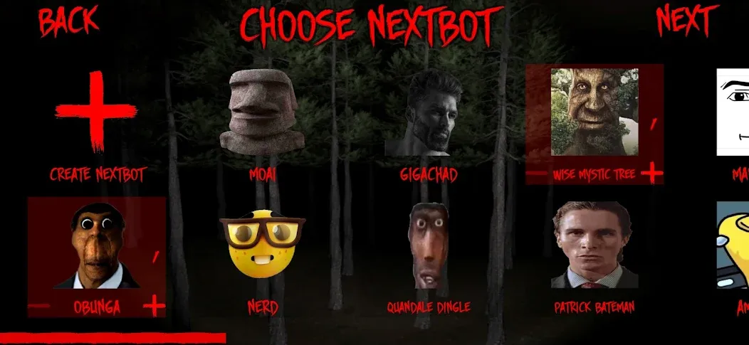 Nextbot chasing