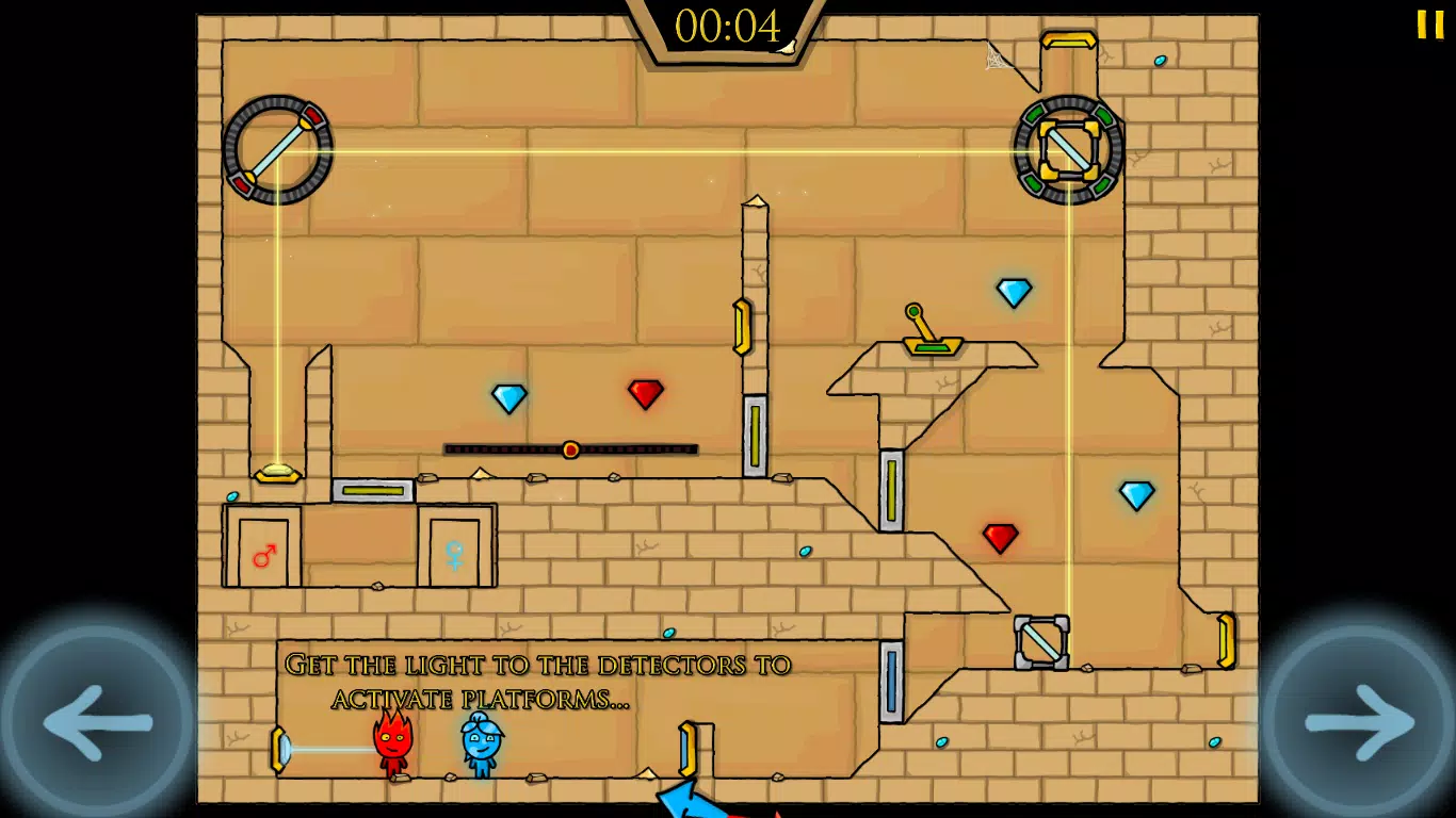 Water girl and Fire boy: Light Temple Adventure