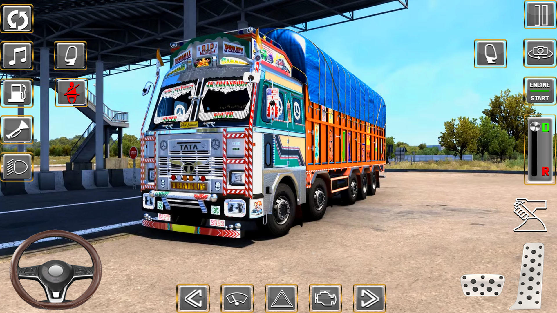 Indian Truck Game 3D Driving