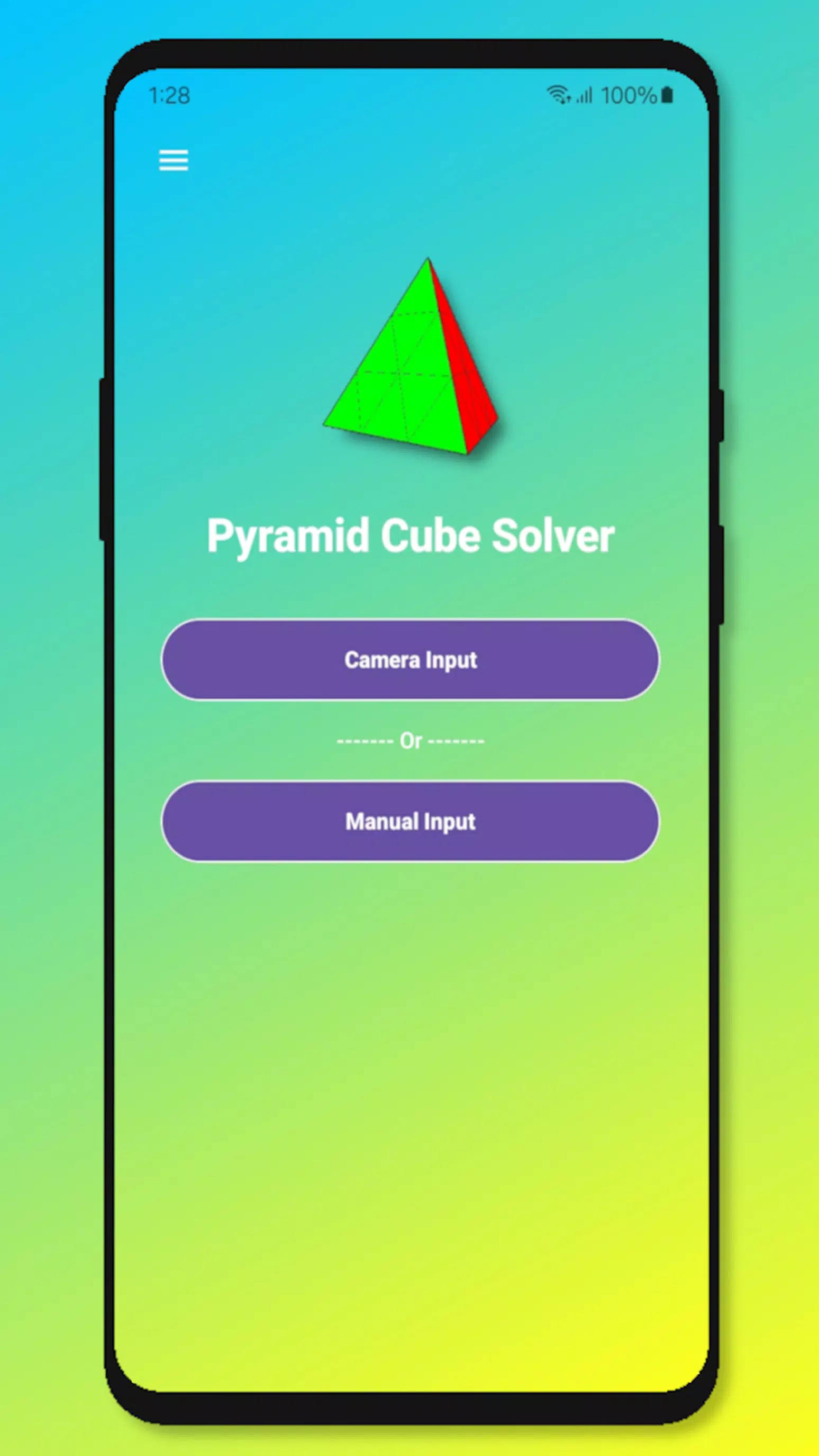 Pyramid Cube Solver