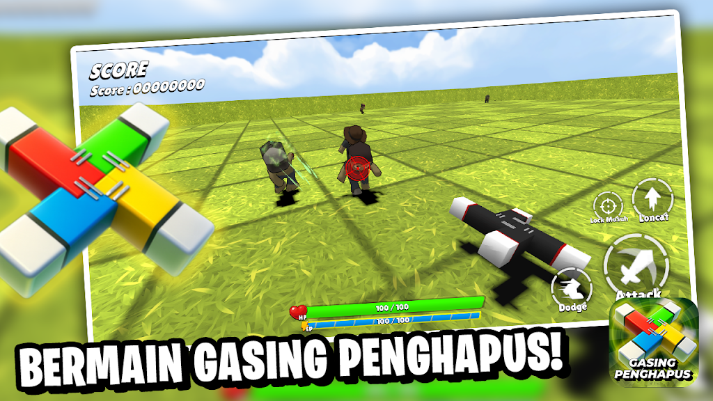 Simulator Gasing Penghapus 3D Mod