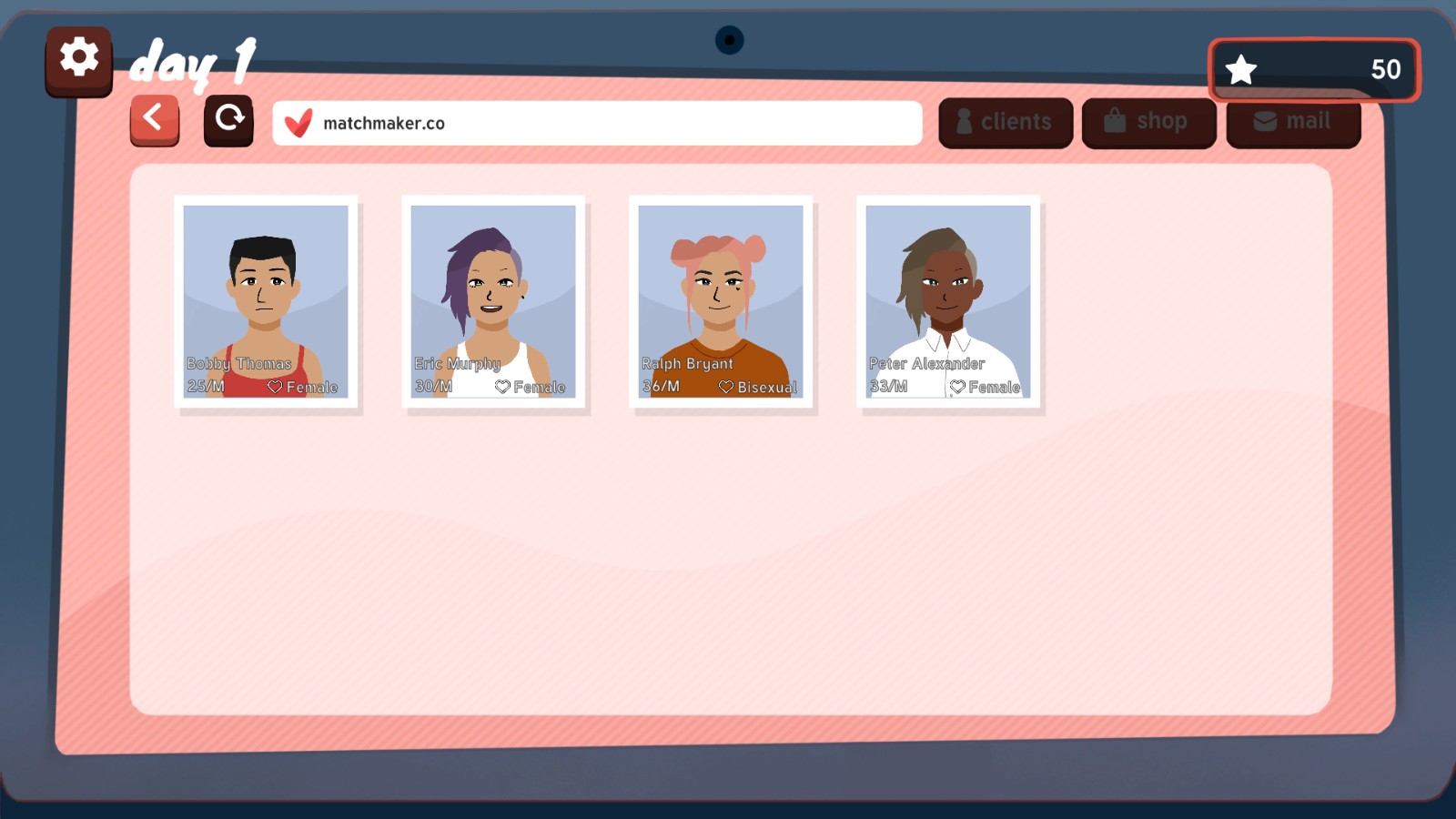 The MatchMaker - Love & Roguelike The MatchMaker - Love & Roguelike