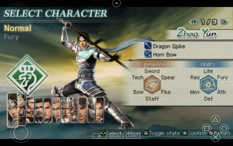 Dynasty Warriors Strikeforce PSP Dynasty Warriors Strikeforce PSP