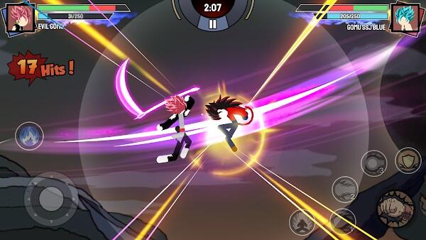 Stickman Warriors Super Dragon Shadow Fight