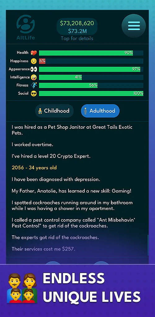 AltLife – Life Simulator