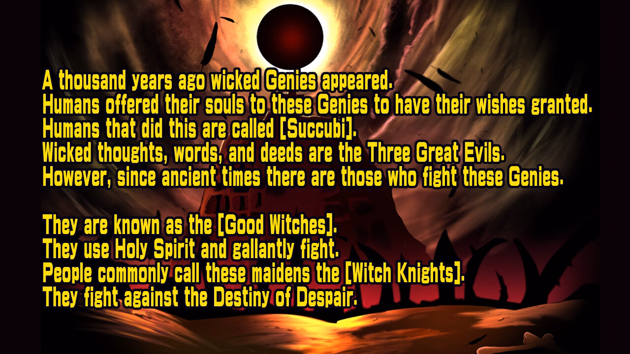 The Witch Knight Anna -The Black Serpent and the Golden Wind-
