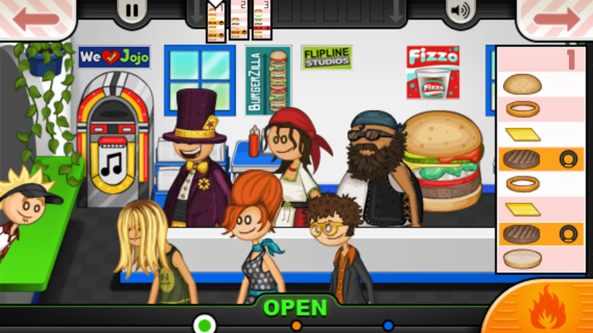 Papa’s Burgeria To Go! Mod Papa’s Burgeria To Go! Mod