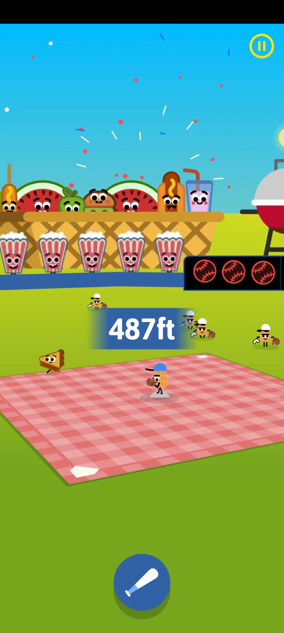 Doodle Slugger : Baseball Game Doodle Slugger : Baseball Game