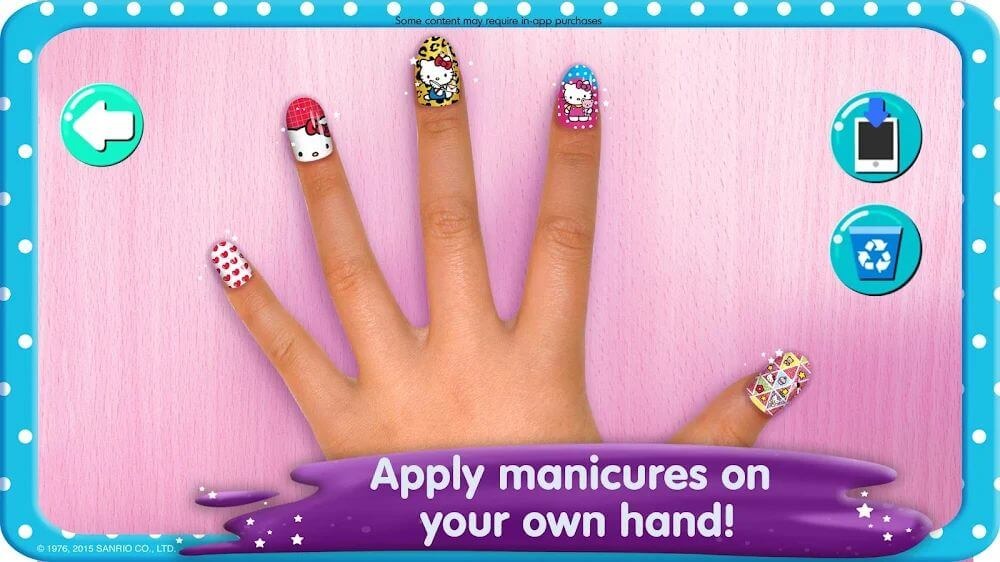 Hello Kitty Nail Salon Mod