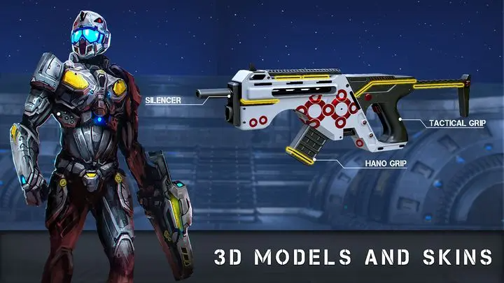Sci-Fi Offline Shooting Games