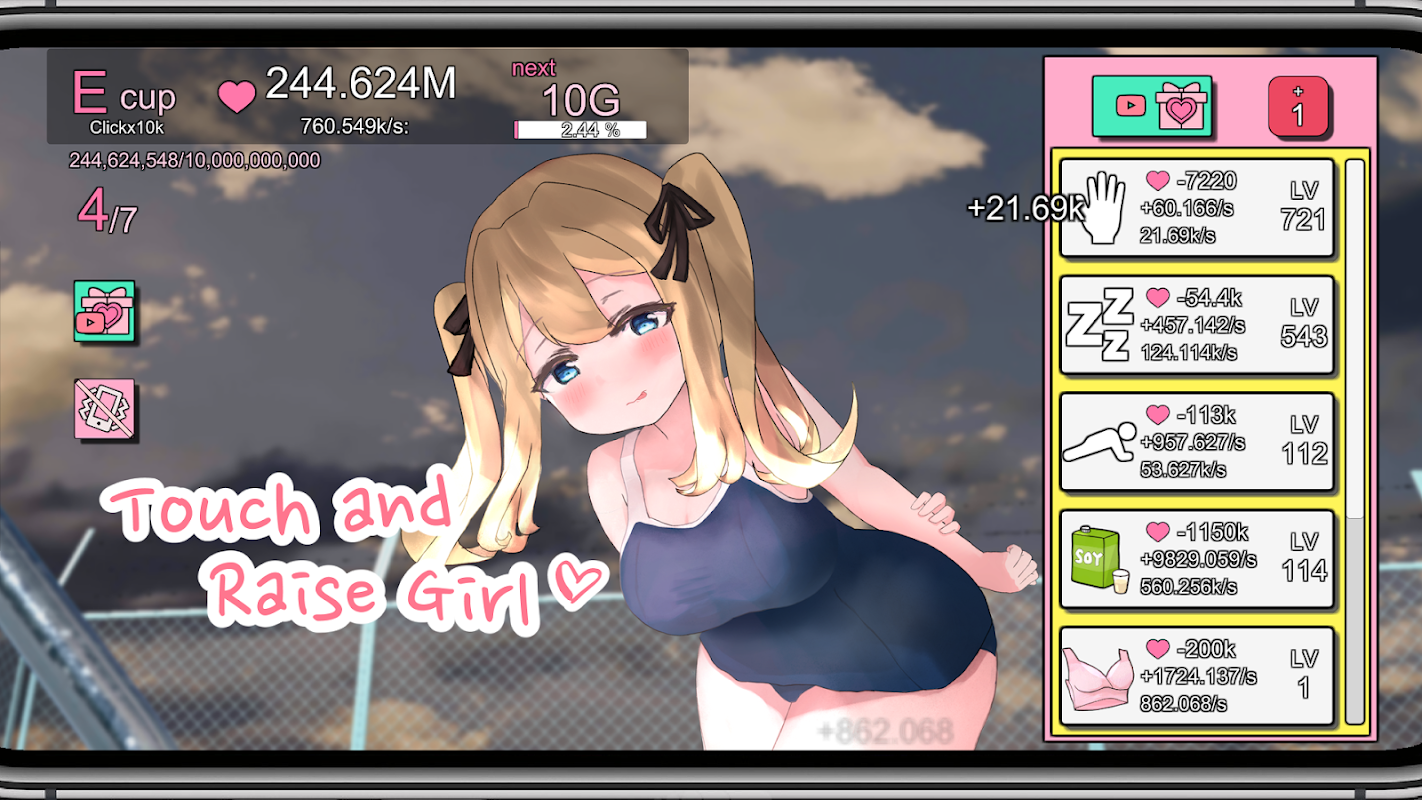 Boob Development Clicker