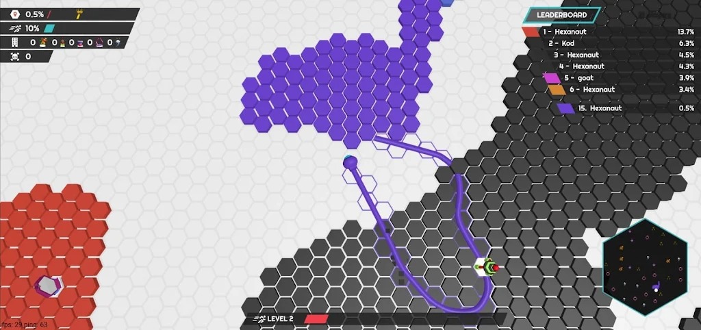 hexanaut.io : King of Snakes hexanaut.io : King of Snakes
