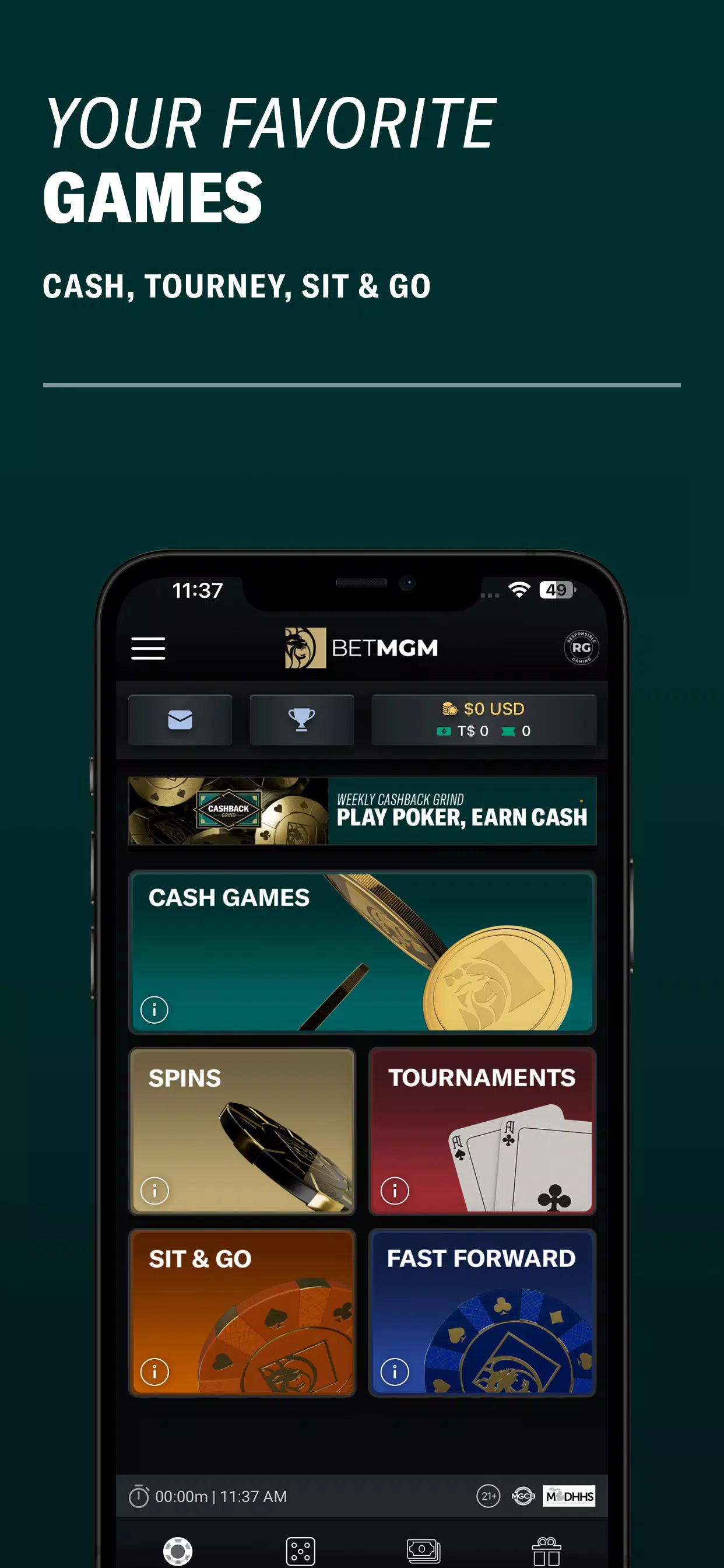 BetMGM Poker - Michigan APK