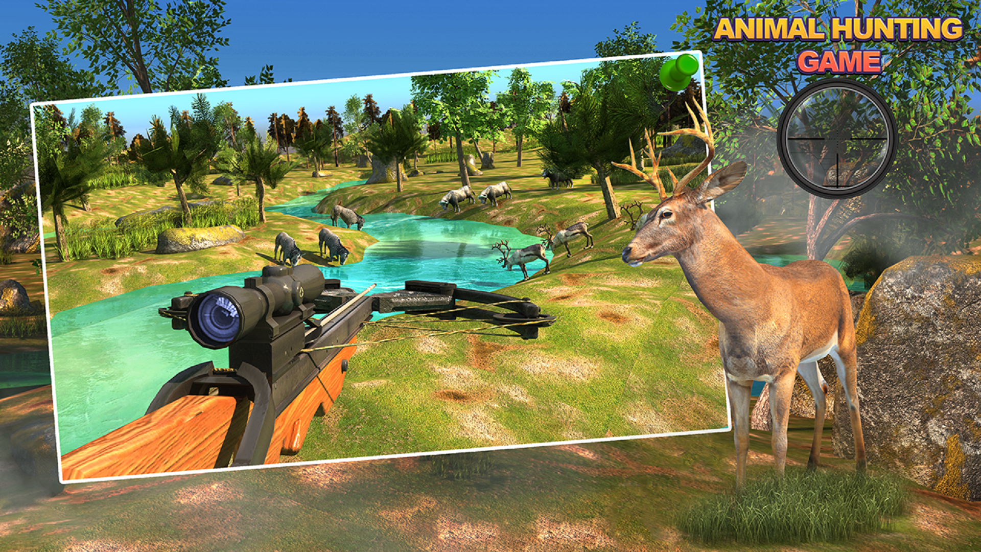Animal Hunting 3d Gun Games