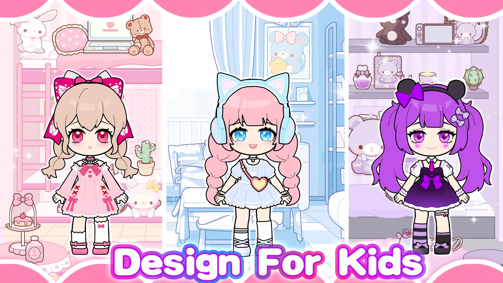 Doll Makeup: Dress up for kids Doll Makeup: Dress up for kids