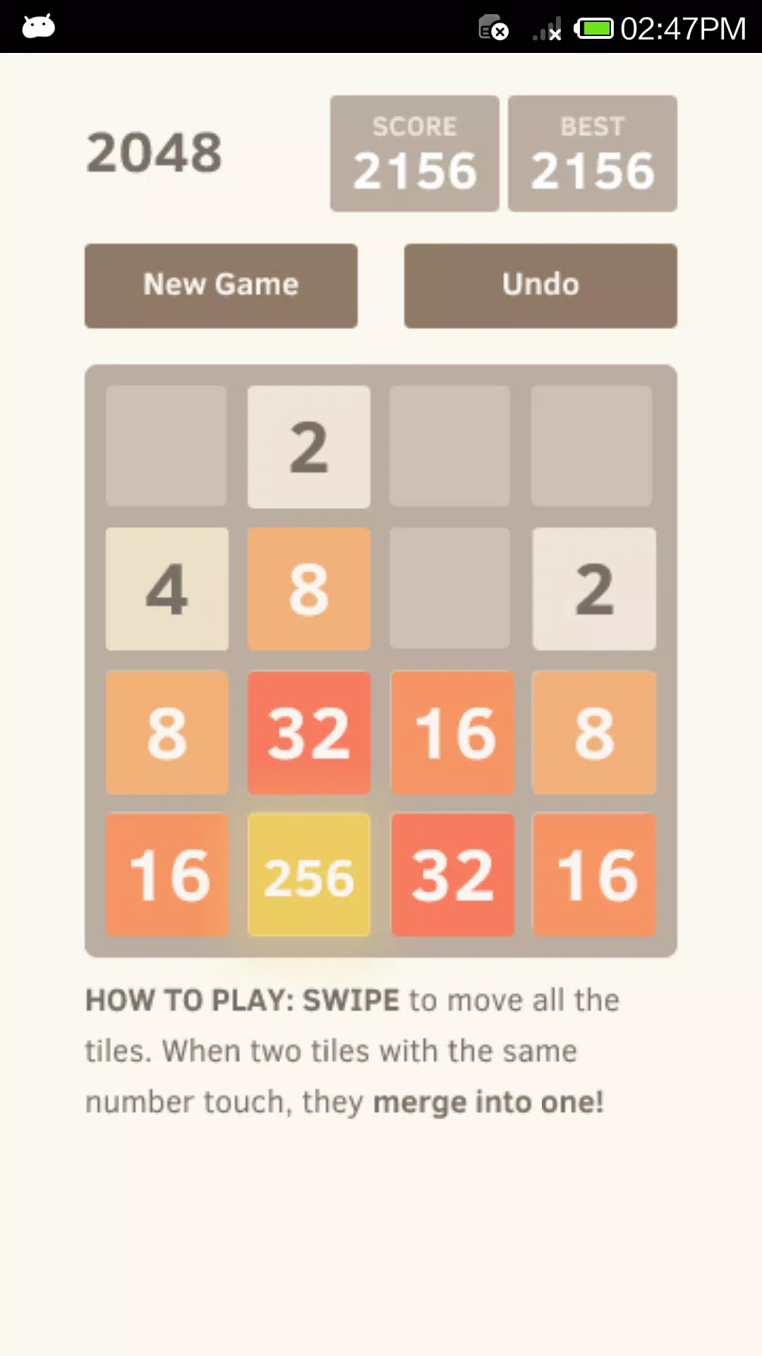 2048 Undo unlimited Mod