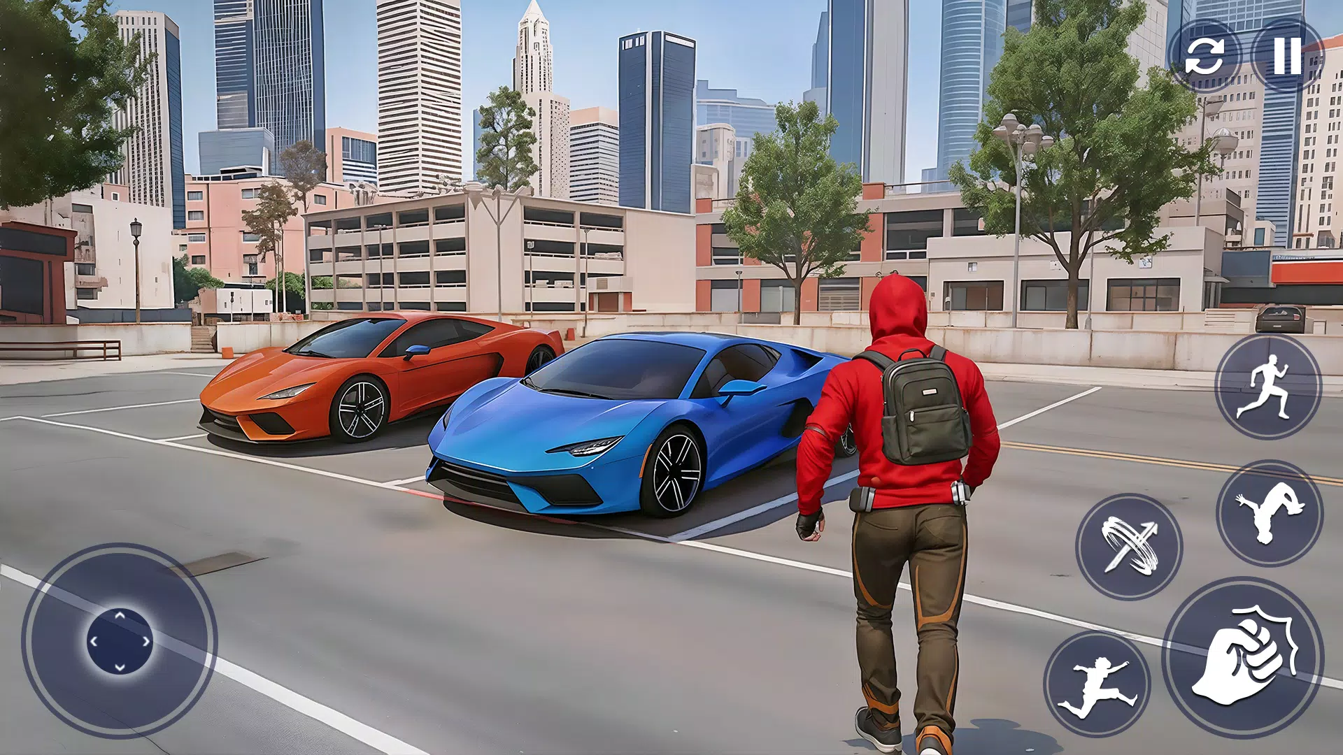Flying Spider Hero City Action
