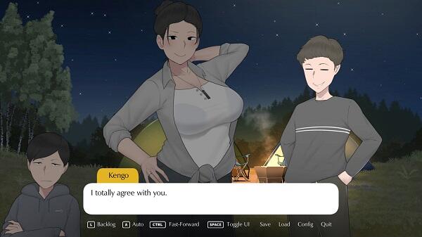A Camp with Mom and My Annoying Friend Who Wants To Rail Her