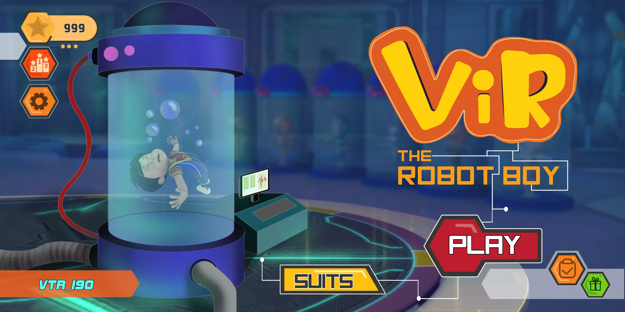 Hero Vir the Go Robot Game Boy