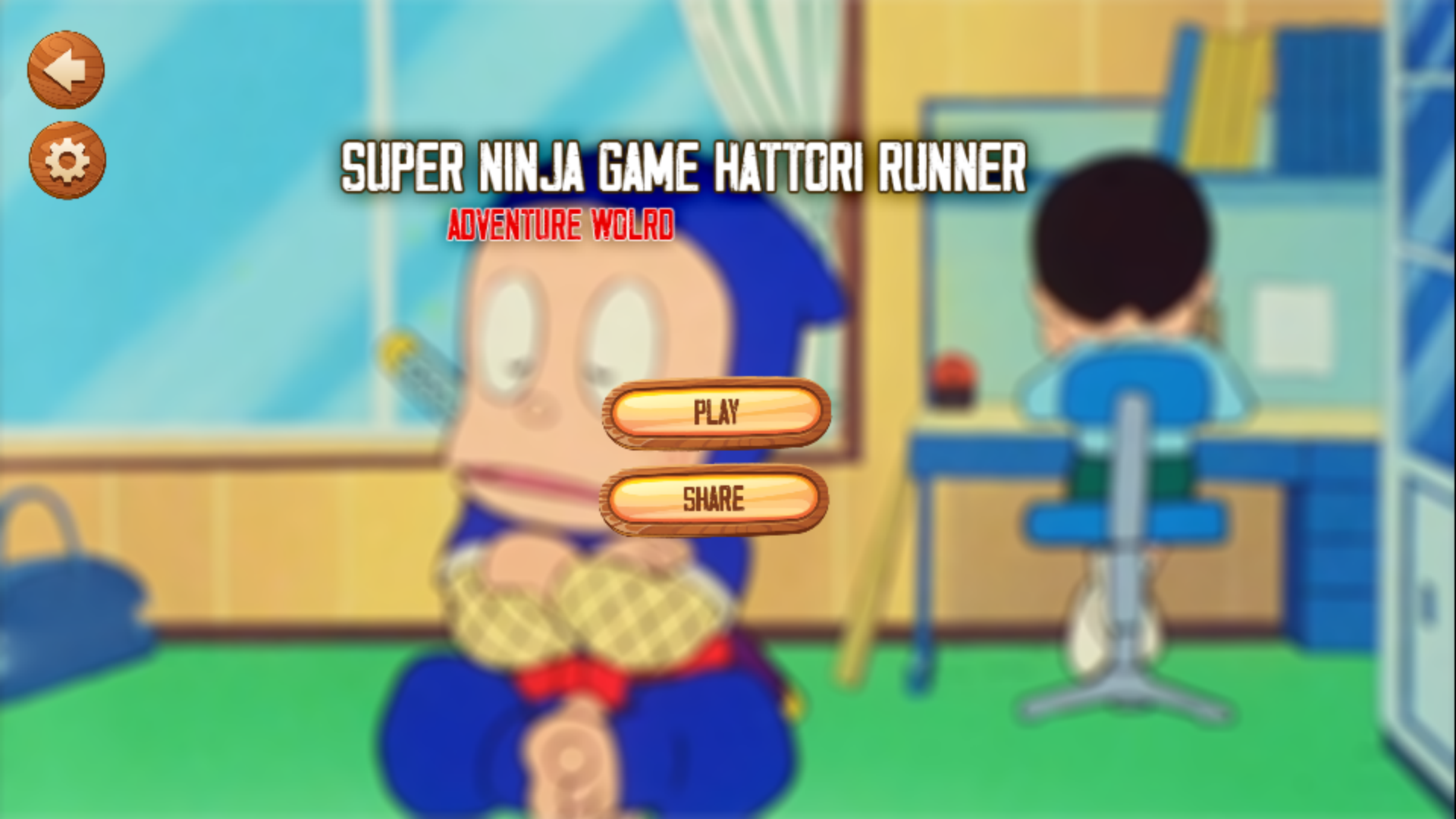 Ninja Hattori Game Cartoon Run