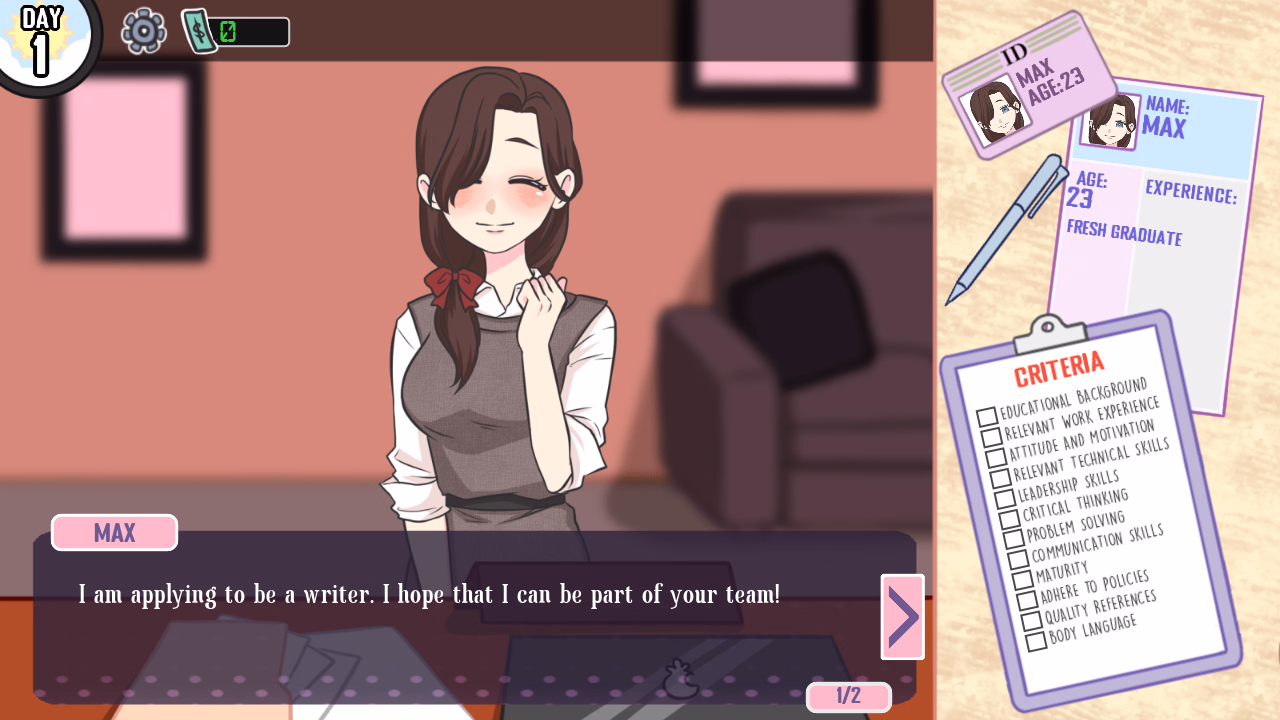 Horny Recruiter