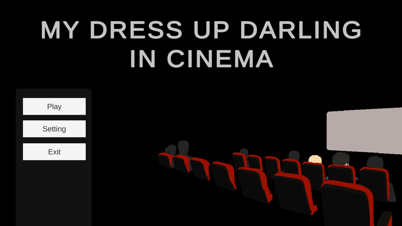 My Dress Up Darling In Cinema