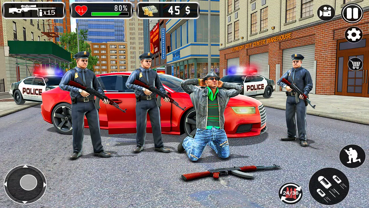 Crime Simulator Real Gangster 3D