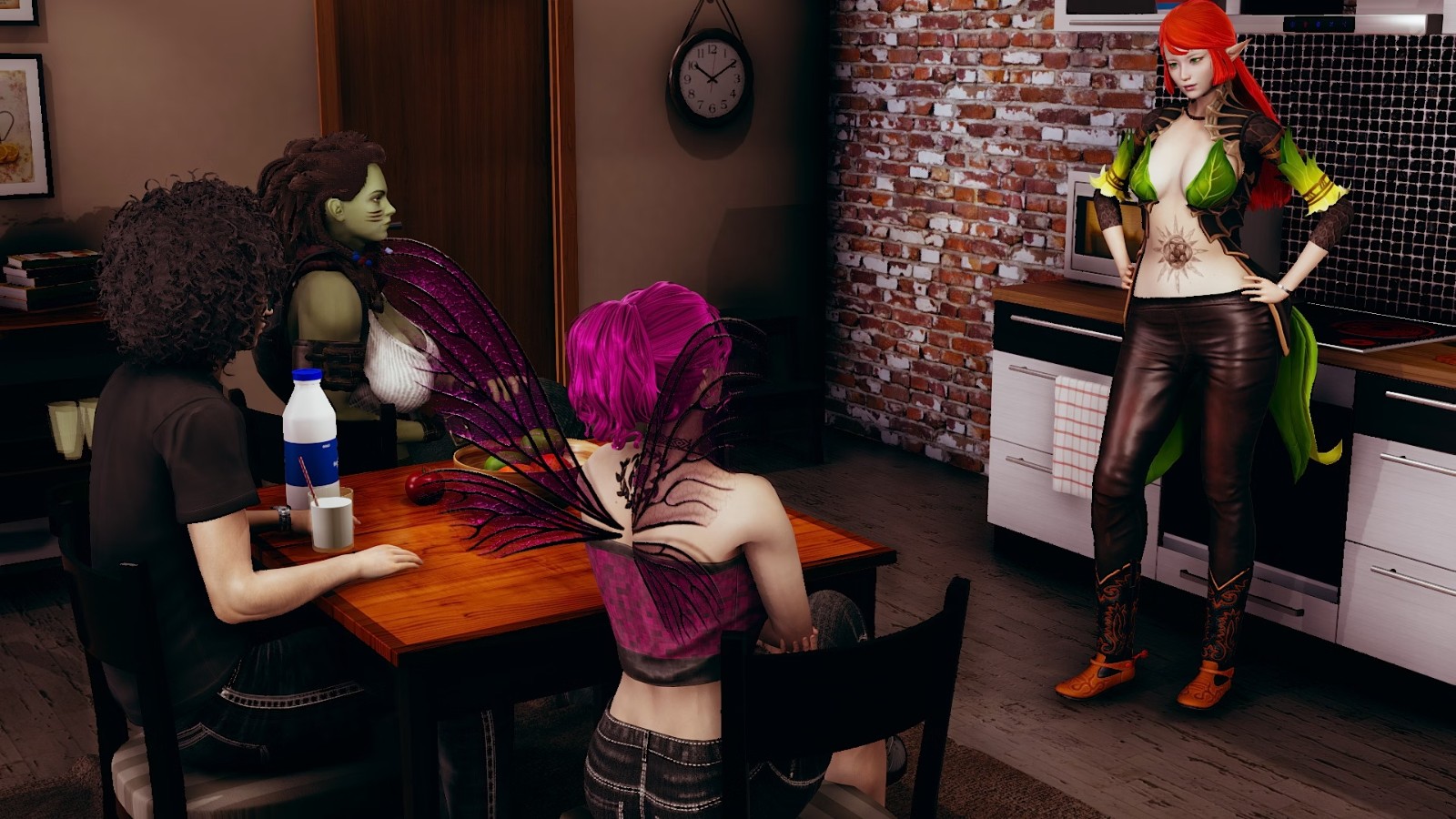 Dominas of the Forsaken Planet NSFW 18+