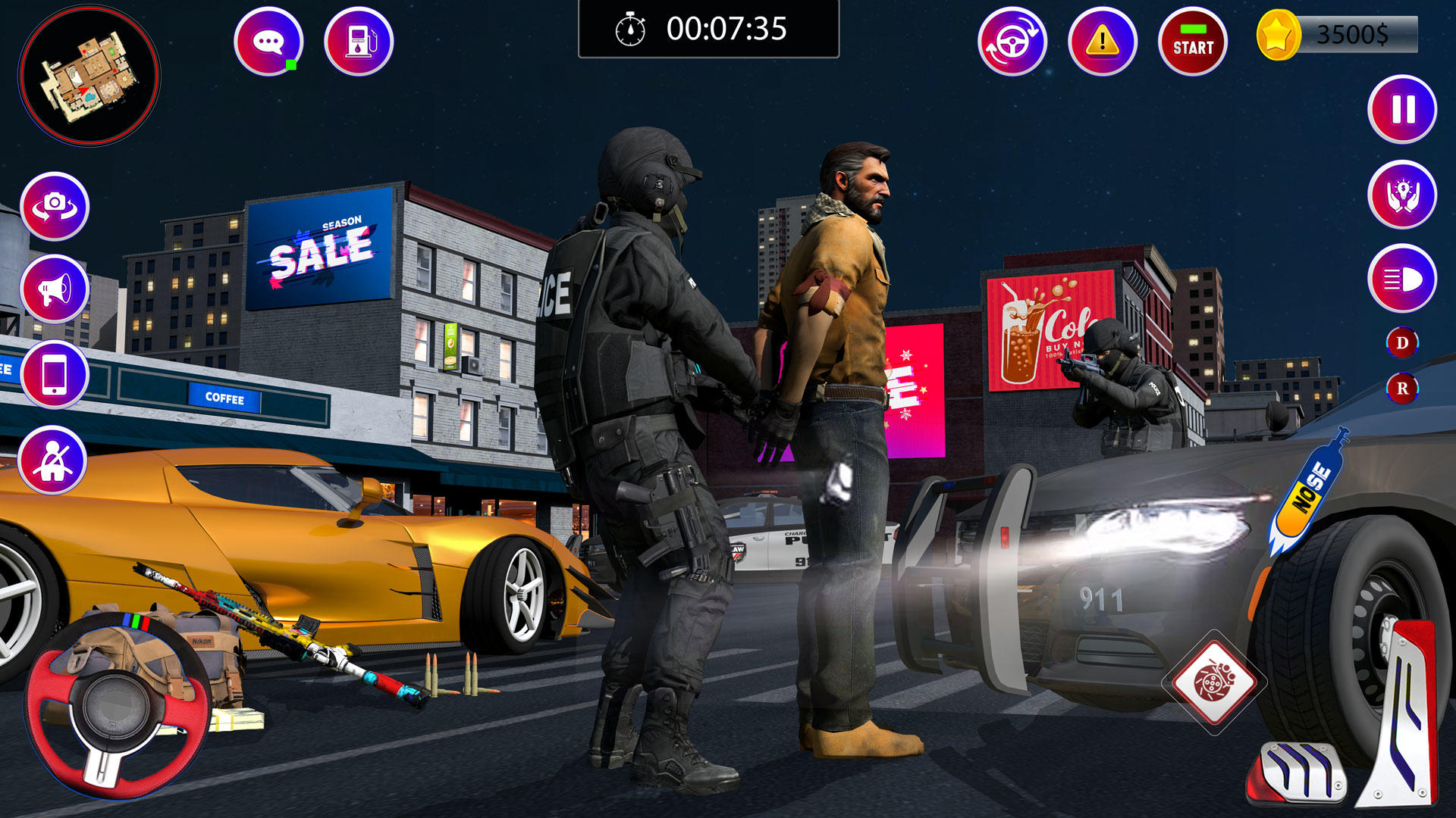 Police Car: Police Chase Games