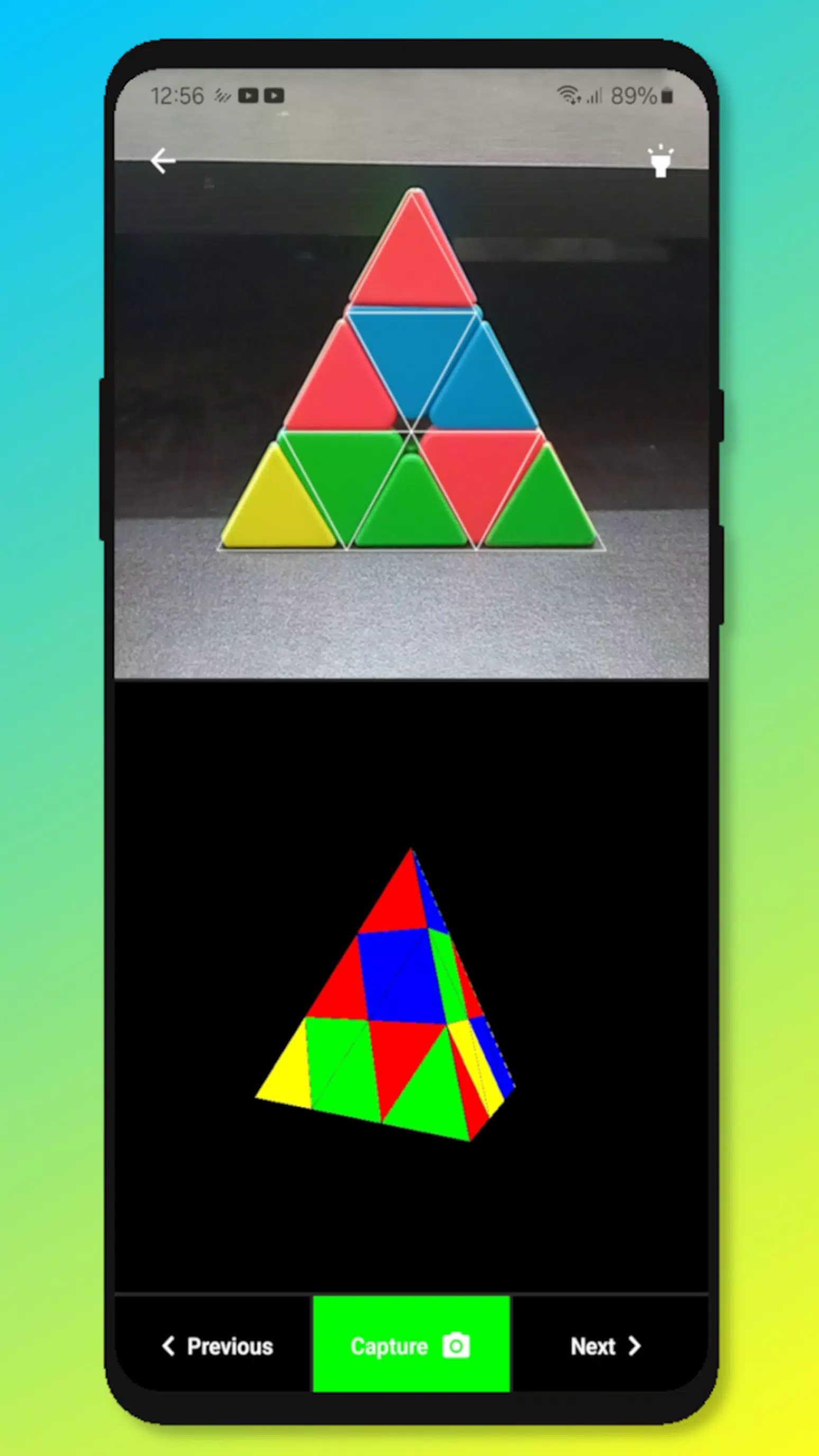 Pyramid Cube Solver