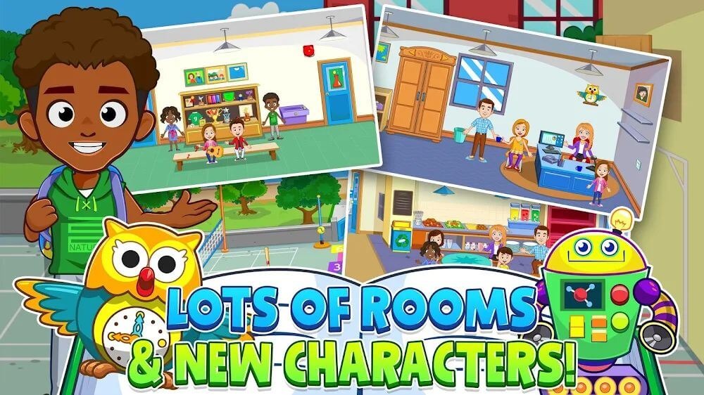 My Town: School Mod