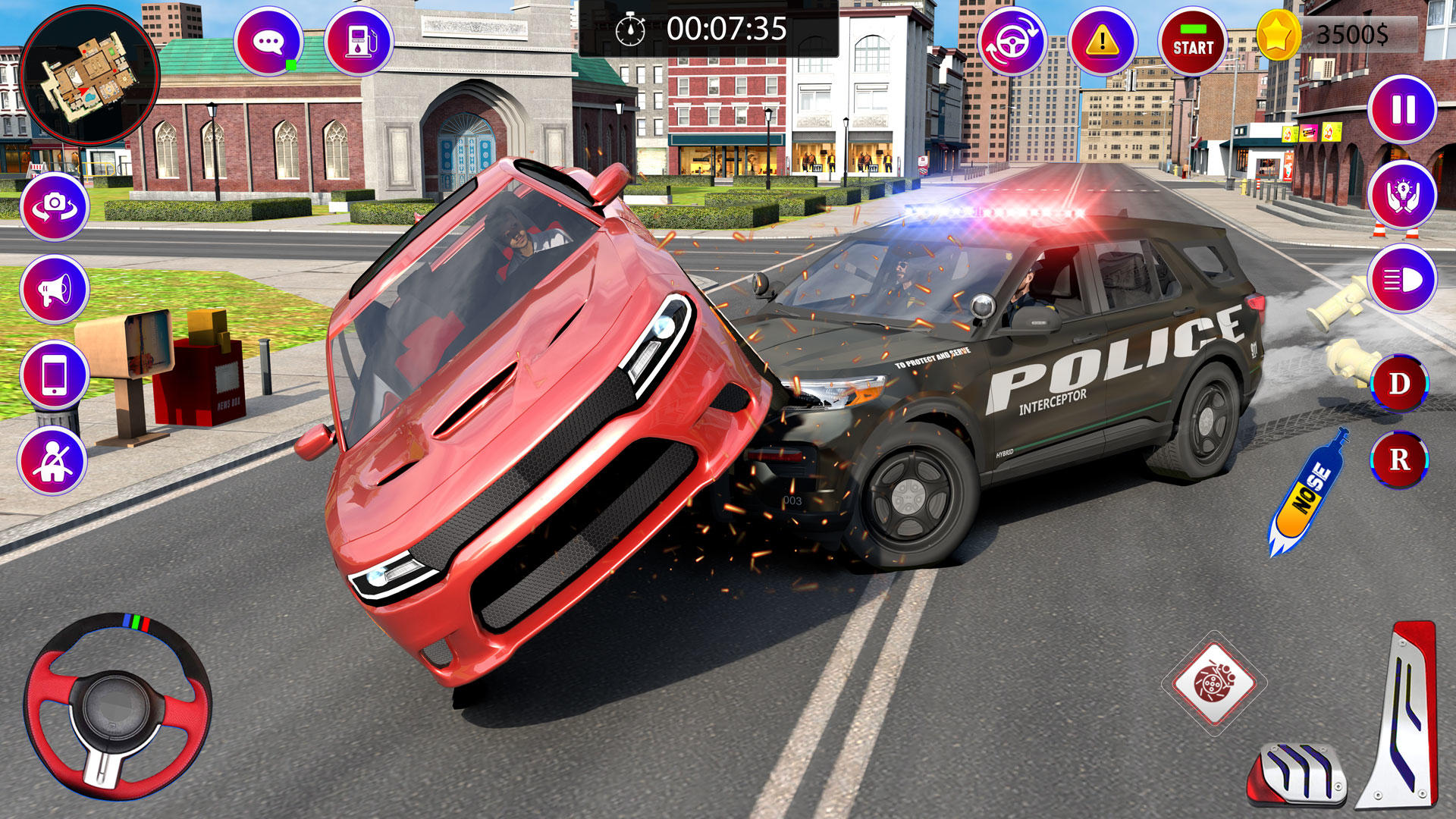 Police Car: Police Chase Games