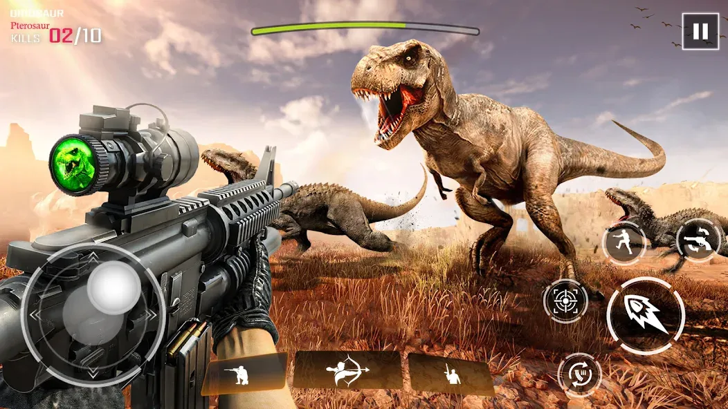 Dinosaur Hunter: Hunting Games