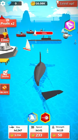 Idle Shark World Idle Shark World