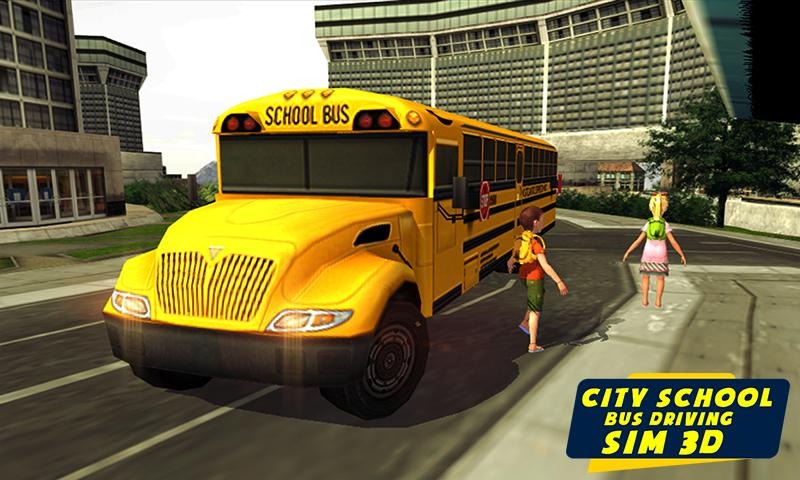City High School Bus Driving Simulator 2018