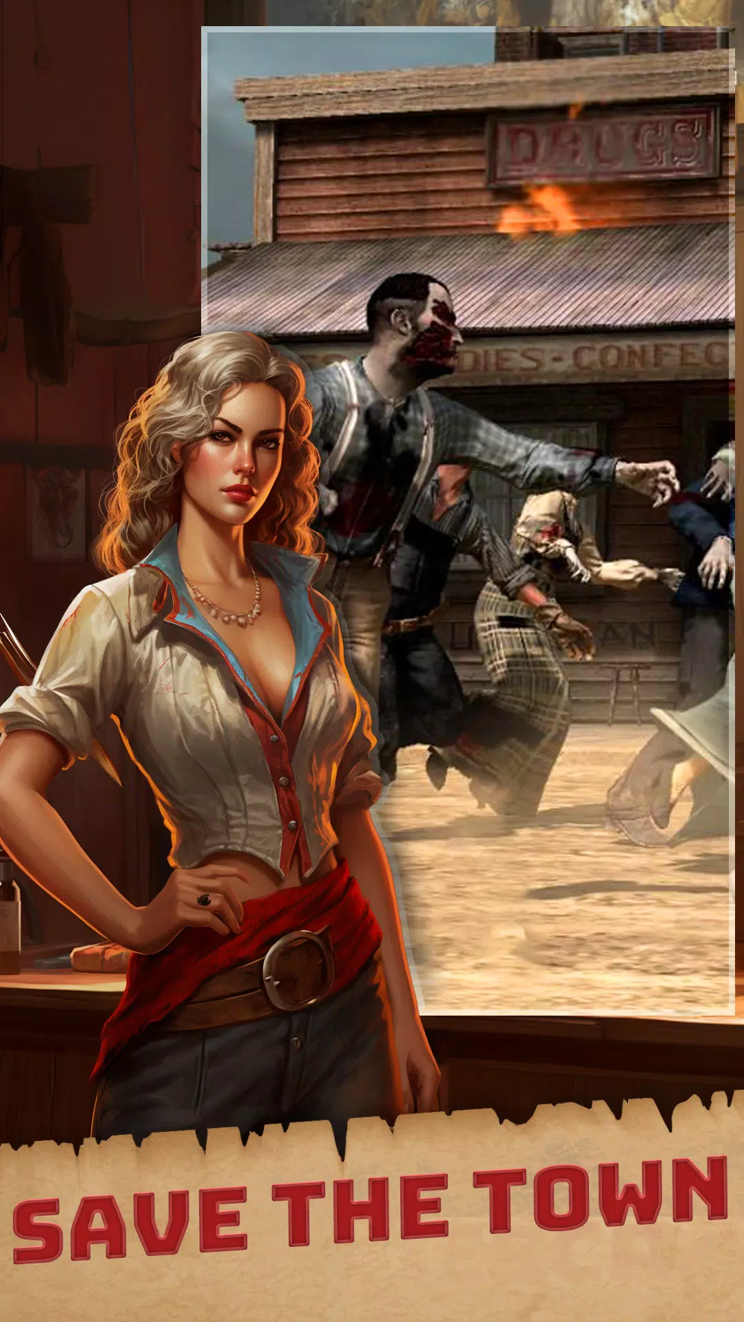 Western Cowboy Zombie Hunter Western Cowboy Zombie Hunter