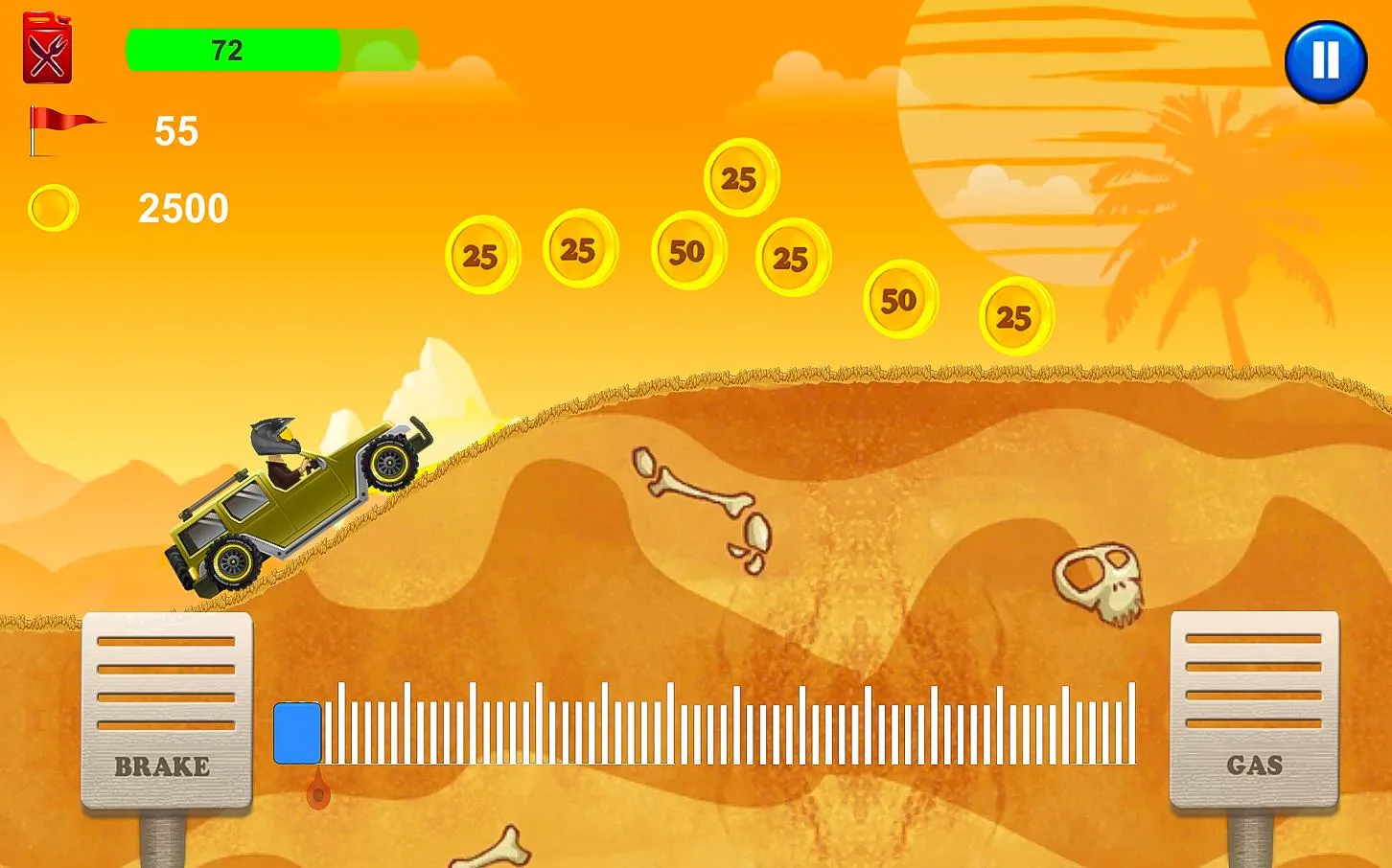 Hill Climb Car Racing