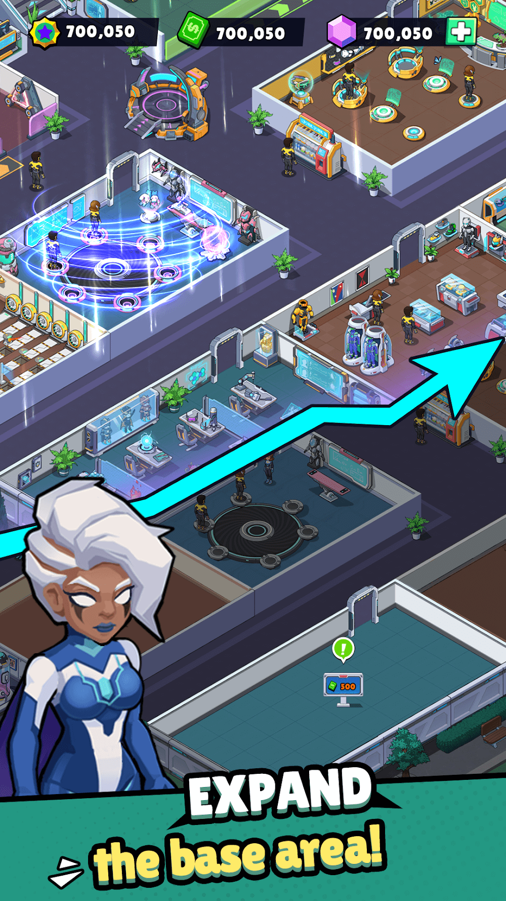 Idle Superpower School